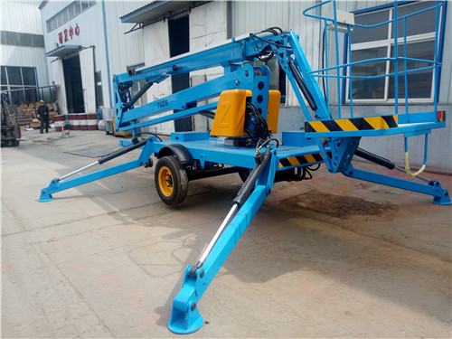 拖車折臂液壓升降平臺 拖車折臂液壓升降平臺
