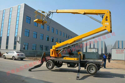 牽引折臂式液壓升降機 牽引折臂式液壓升降機